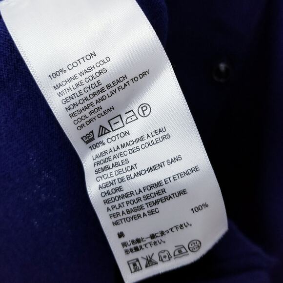 *NEW* TOMMY BAHAMA Malia Jeweled Cardigan in Blue Ribbon 100% Cotton Knit -XL - Picture 10 of 11